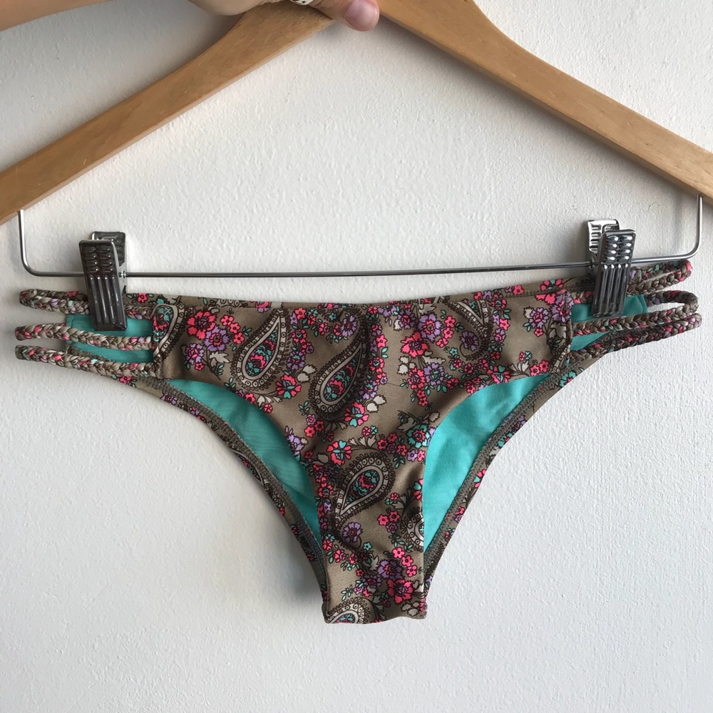 2Chillies swimwear paisley bikini bottom